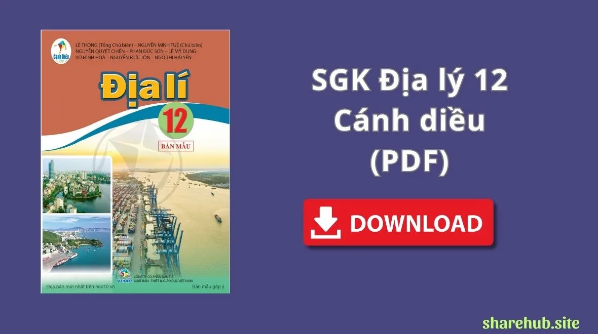 SGK Địa lí 12 – Cánh Diều (PDF)