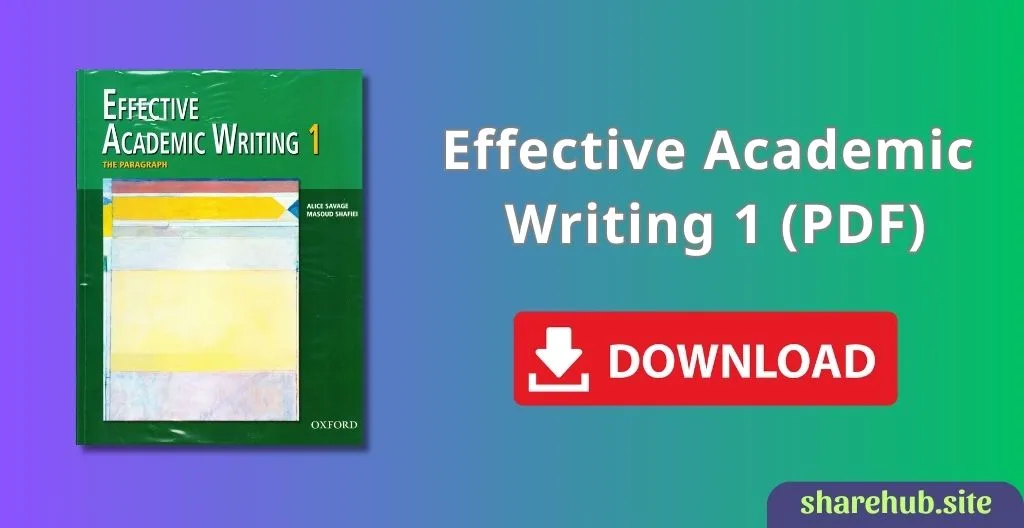 Effective Academic Writing : The Paragraph [PDF]
