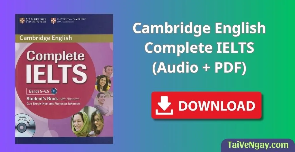 Cambridge English Complete IELTS bands 5 – 6.5 (PDF + Audio)