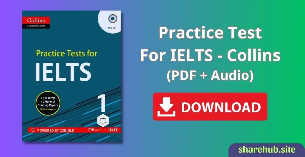 Practice Test For IELTS – Collins (PDF + Audio)