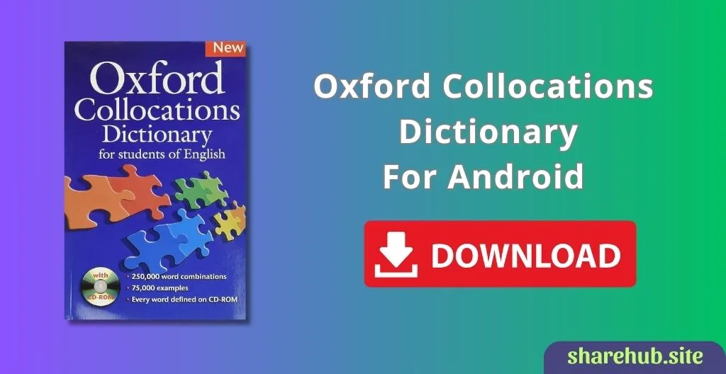 Từ điển Oxford Collocations cho Android
