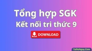 Bộ Sách Giáo Khoa Lớp 9: Kết nối tri thức (PDF)