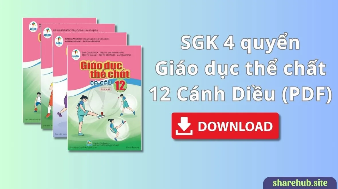 SGK Giáo dục thể chất 12 – Cánh Diều (PDF)