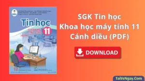 SGK Tin học khoa học máy tính 11 – Cánh diều (PDF)