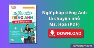 Ngữ pháp tiếng Anh là chuyện nhỏ (PDF)