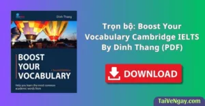 Boost Your Vocabulary Cambridge IELTS 8 – 18 (PDF)