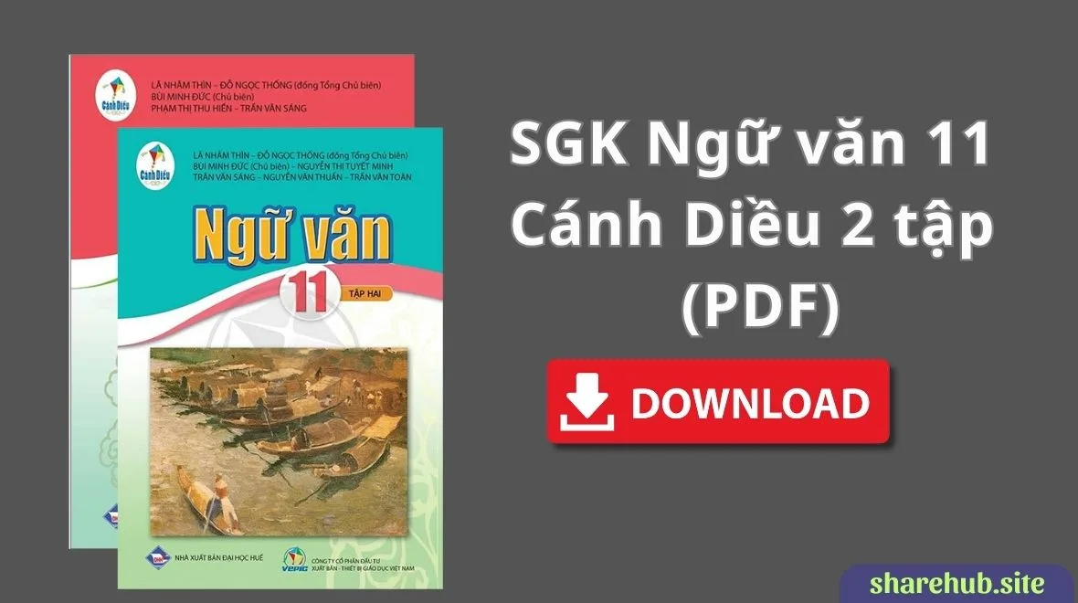 SGK Ngữ Văn 11 [2 Tập] – Cánh Diều (PDF)
