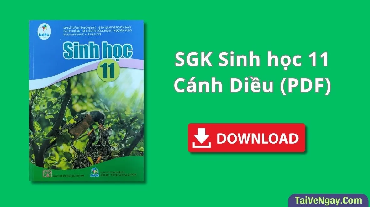 SGK Sinh học 11 – Cánh Diều (PDF)