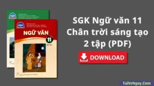 SGK Ngữ văn 11 [2 tập] – Chân trời sáng tạo (PDF)